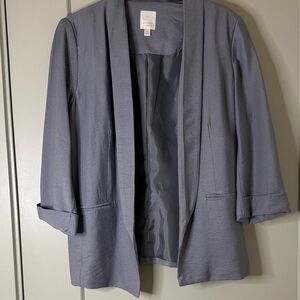 LC Lauren Conrad Women's Gray Blazer